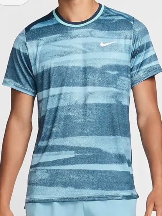 Nike Other - New Nike Court Men's Advantage Dri-FIT Logo Tennis T-Shirt, Medium-Tall